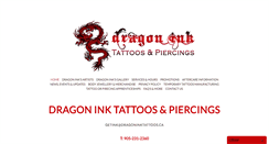 Desktop Screenshot of dragoninktattoos.com